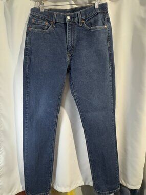 Levis 541 Jeans Mens 33x34 (Actual 31) Blue Athletic Tapered Stretch Medium Wash